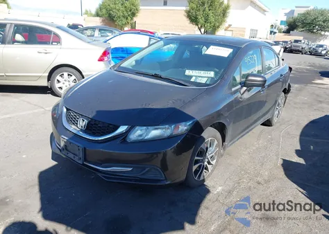 2014 Honda Civic Ex из США, поврежденный, VIN 2HGFB2F86EH542690